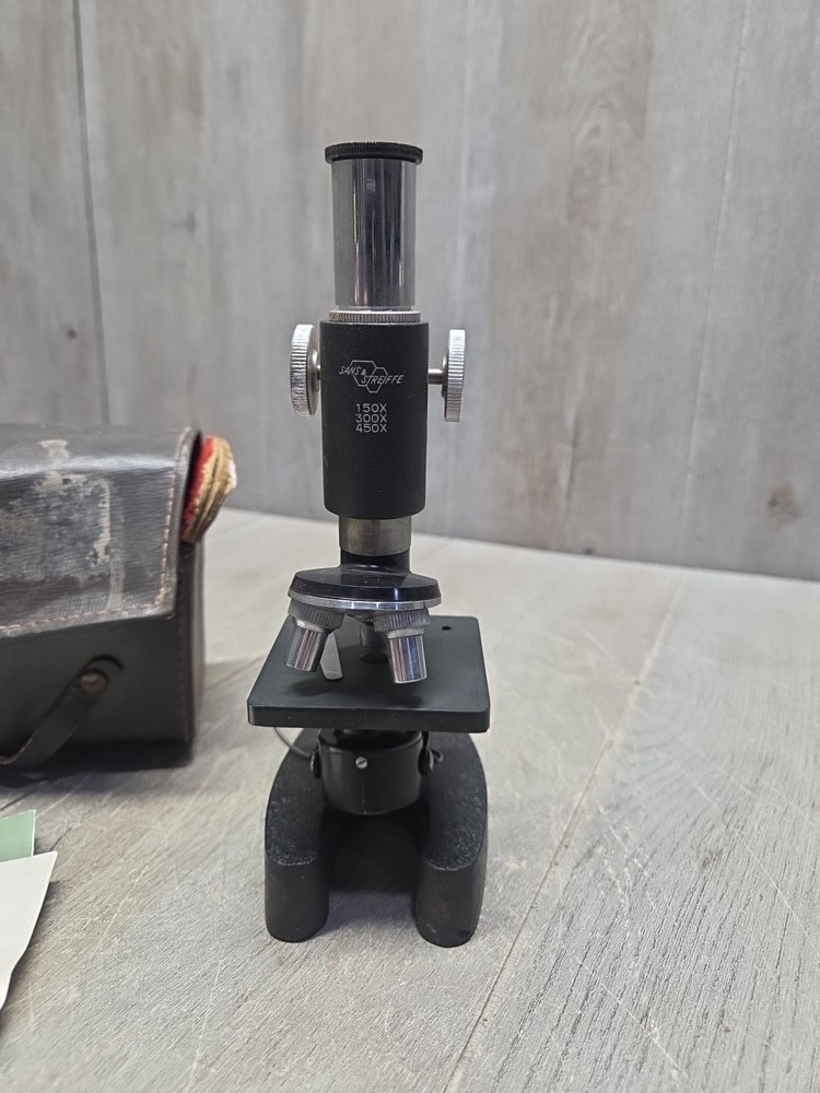 Sans & Streiffe Microscope No511 Vintage (Need Re Woring)
