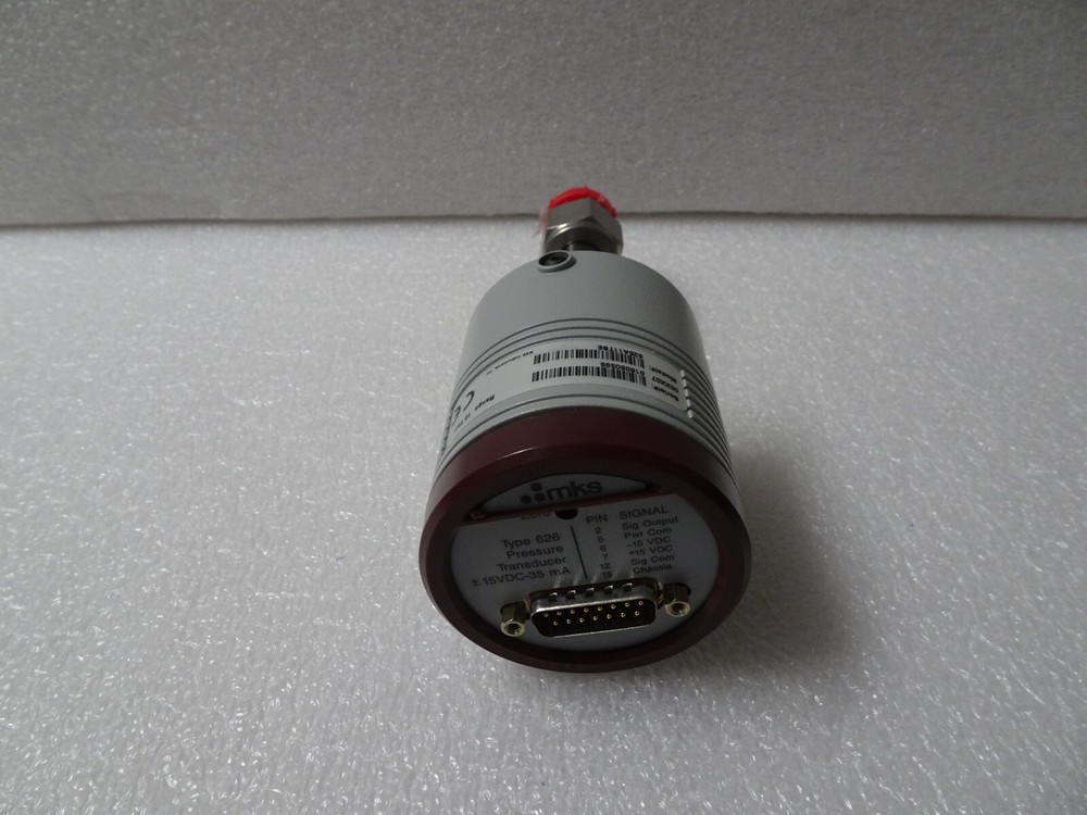 MKS 626A11TBE Baratron Capacitance Manometer 10 TORR