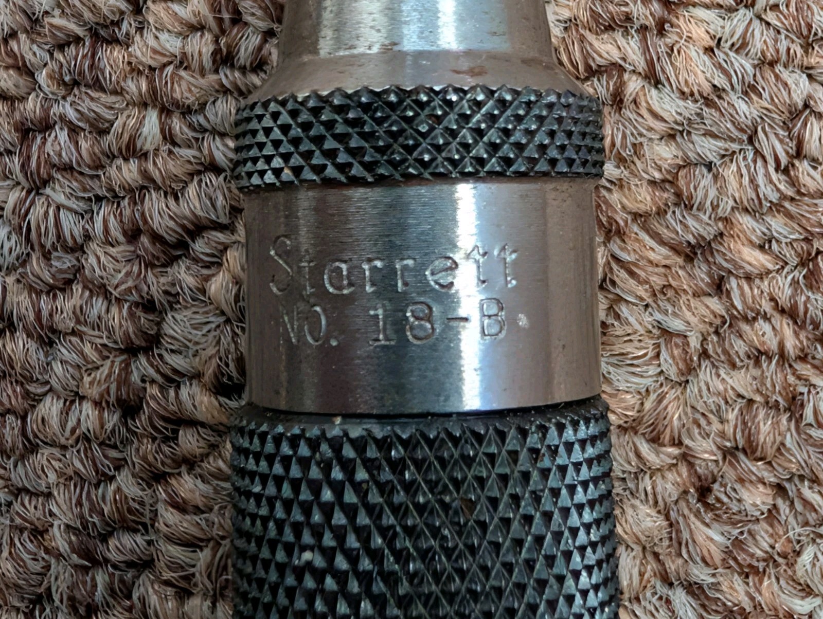 Vintage L.S. Starrett No. 18-B Automatic Center Punch Used