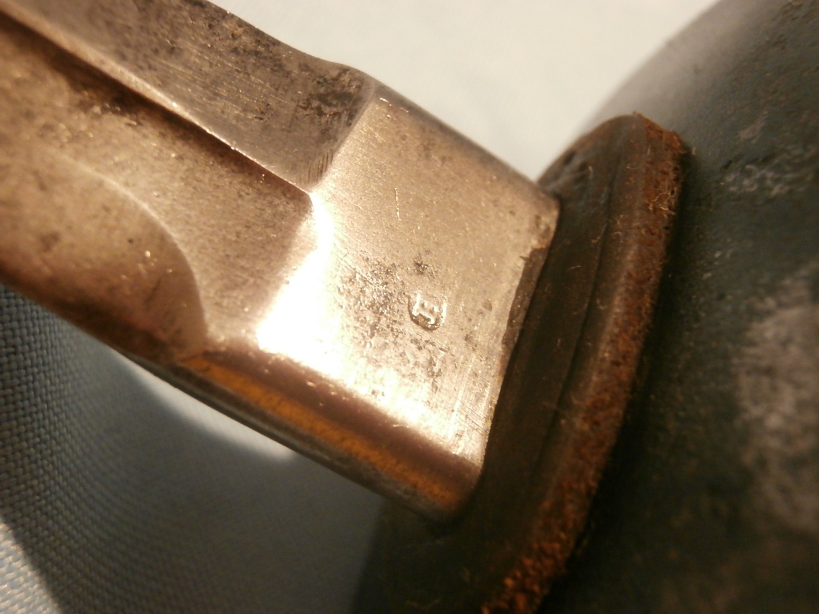 WWI BELGIAN FIGHTING KNIFE PLUS WWI BELGIAN TRAINER SET OF TWO RARE!