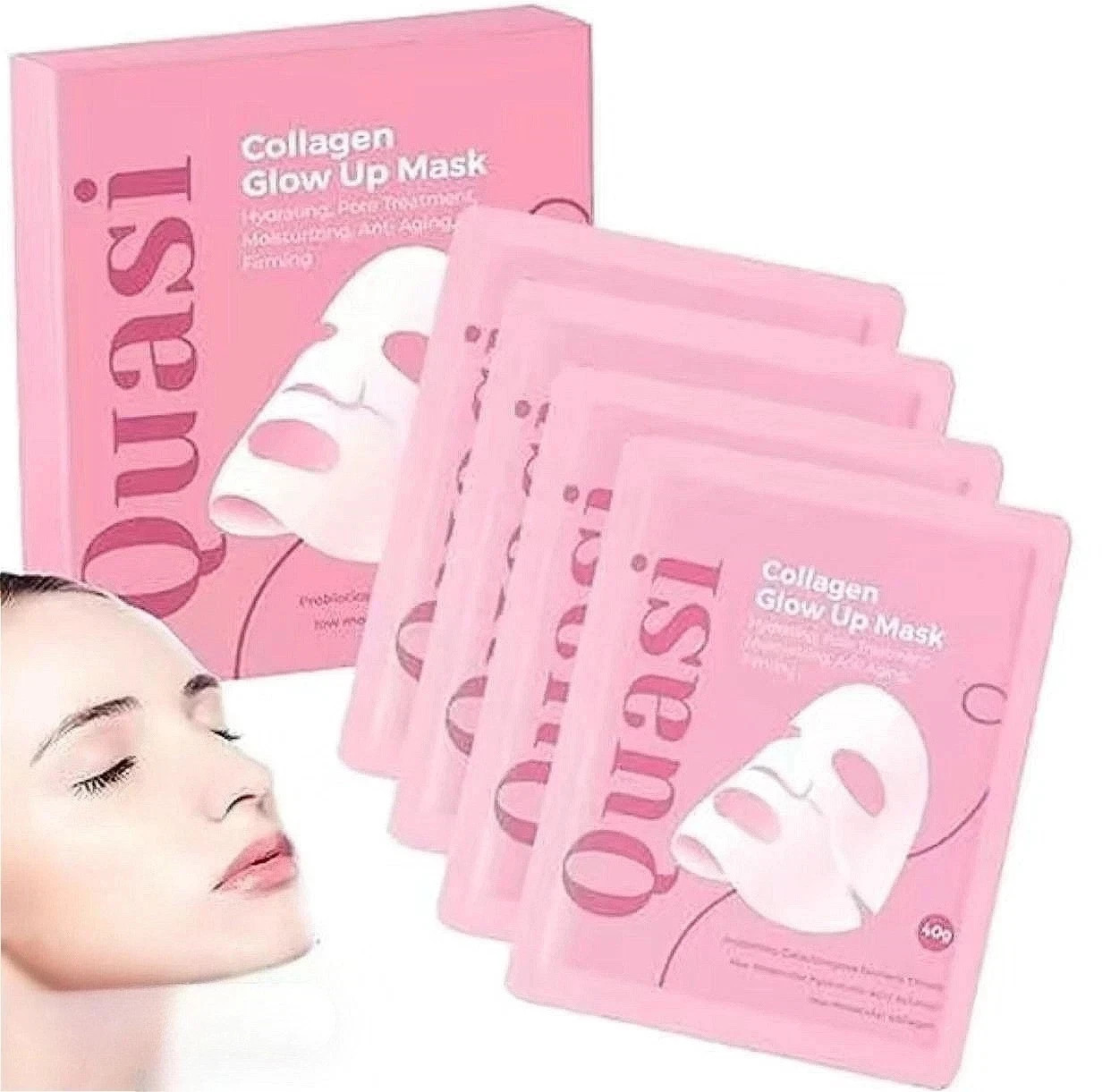 Quasi - Collagen Glow Up Mask - 4 pcs /box