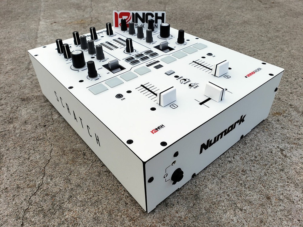 Numark Scratch Skin - white/black