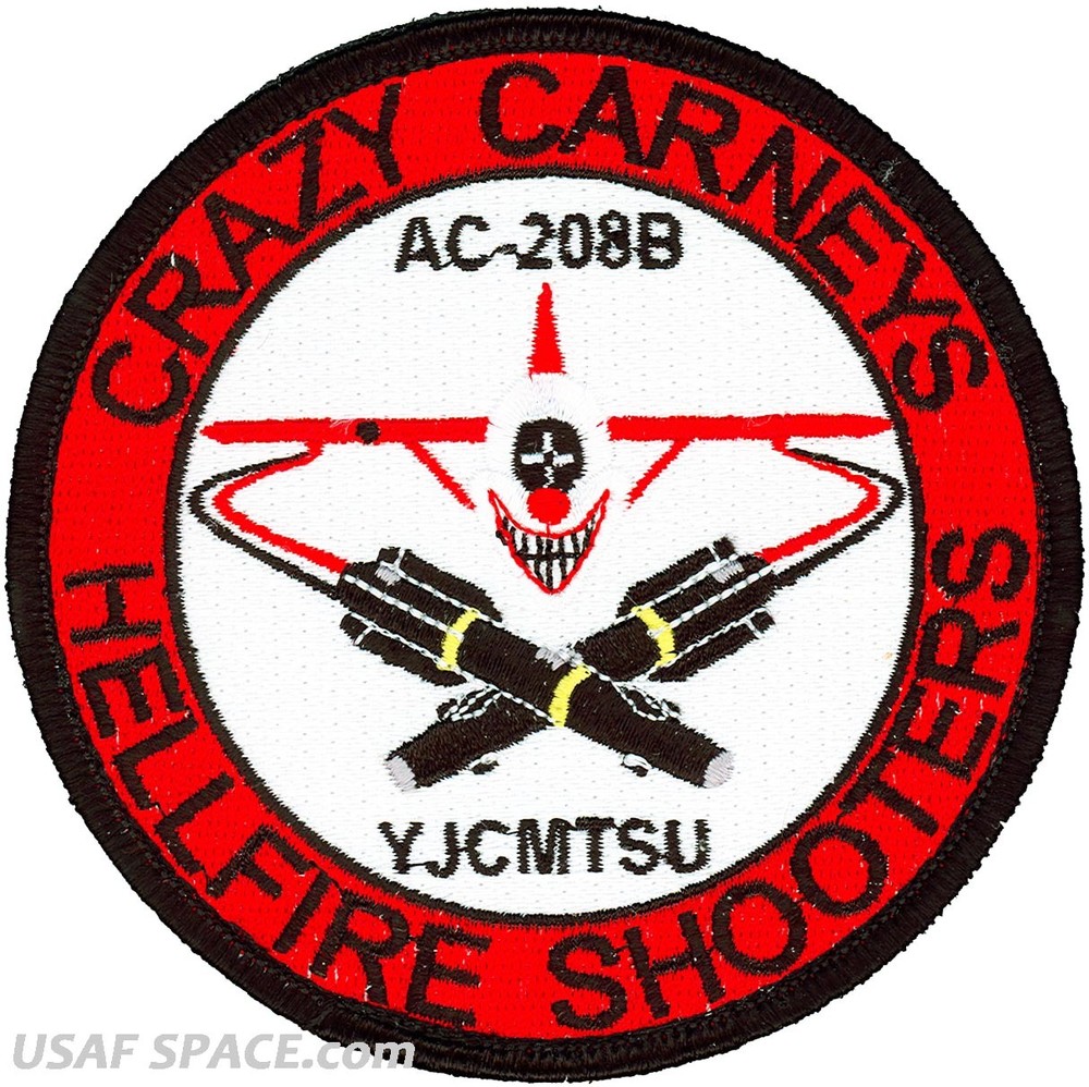 USAF 521st AIR EXPEDITIONARY ADVISOR SQ -AC-208B HELLFIRE SHOOTER- PATCH