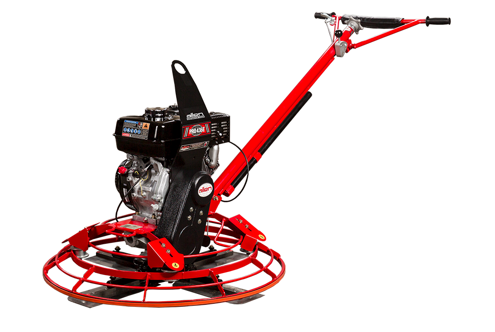 36" EDGING ALLEN PRO WALK BEHIND POWER TROWEL
