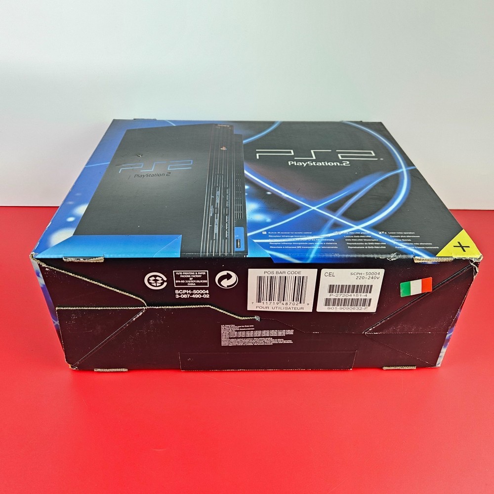 Sony Playstation 2 Console Scph 50004 - Ps2 Box Manual Controller COMPLETE