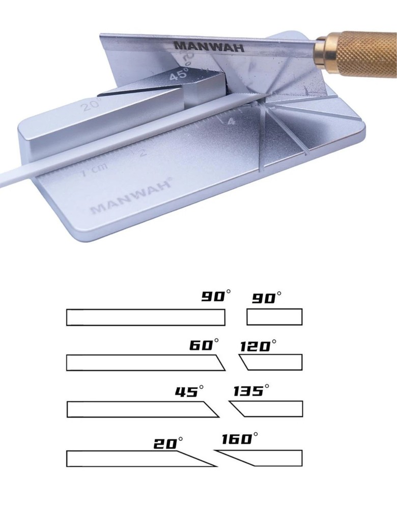 MANWAH Multi-Angle Cutting Jig for Angled Cuts Model Assembly Hobby Craft Tool