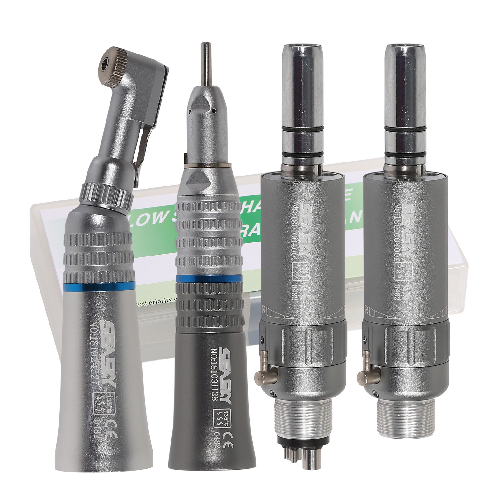 Estilo NSK Dental Contra Angulo Baja Velocidad Pieza de Mano 2/4Hole Micromotor