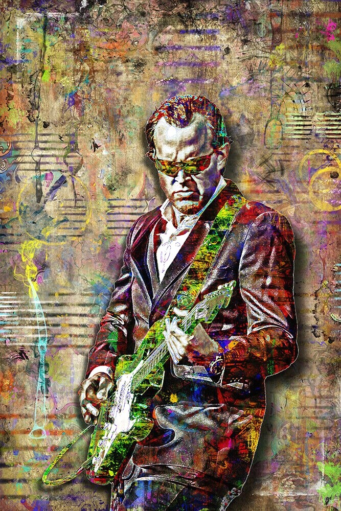 Joe Bonamassa 8x10in Poster JOE BONAMASSA Blues Tribute Print Free Shipping US
