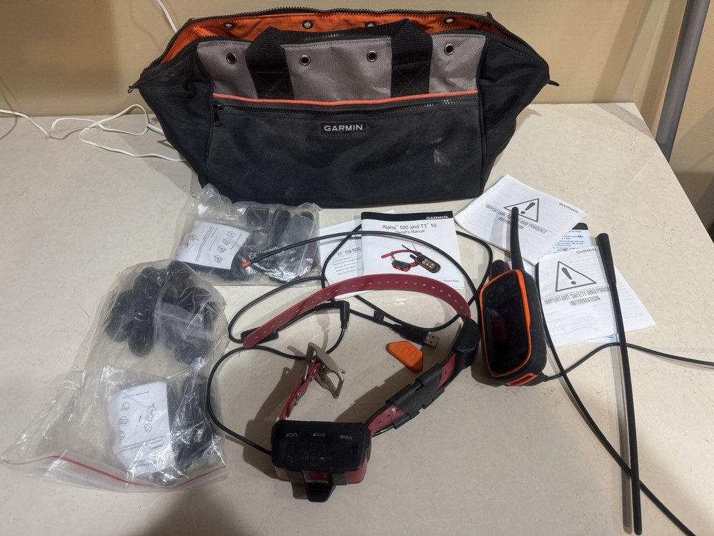 Garmin Alpha 100 Bundle Combo with GPS Collar for Dogs
