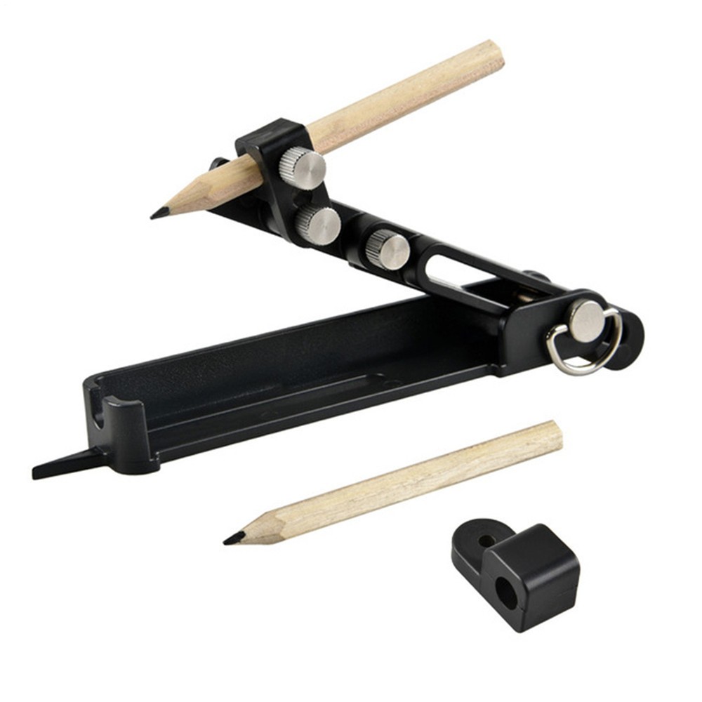 Multi-function Scribing Tool Adjustable Precise Woodworking Measuring Gauge