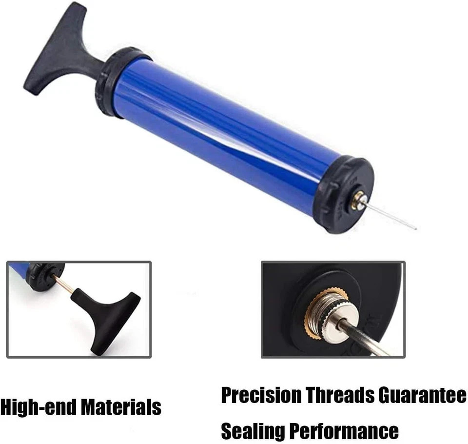 Portable Air Pump Kit with Needle,Nozzle