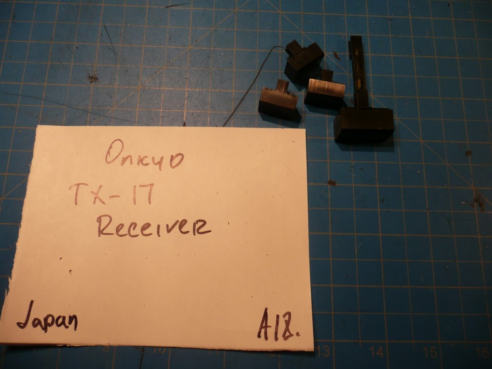 Onkyo TX-17 Receiver Replacement Parts Push Buttons