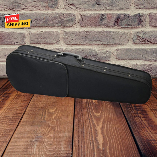 New Triangle inside Black Oxford Fabric Case for Violin