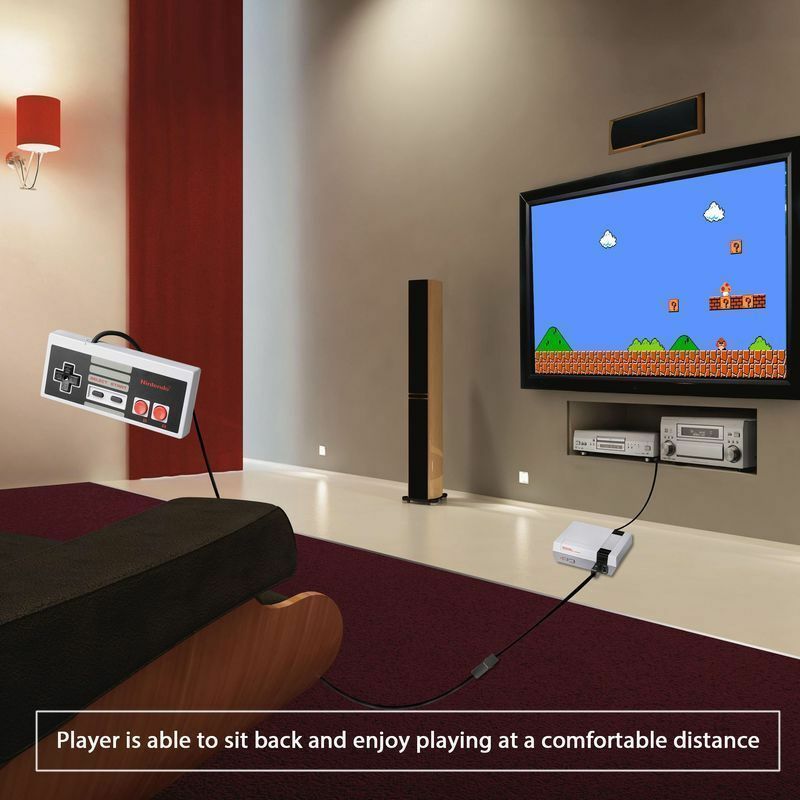Extension Cable Cord For Nintendo Mini NES Classic Edition Wii Wii U Controller