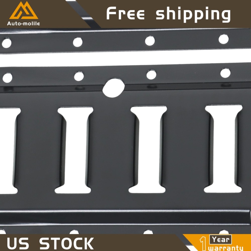 4' E Track Tie Down Rail 8 Pack Powder Coated Portable Tie Down Durable Flexible