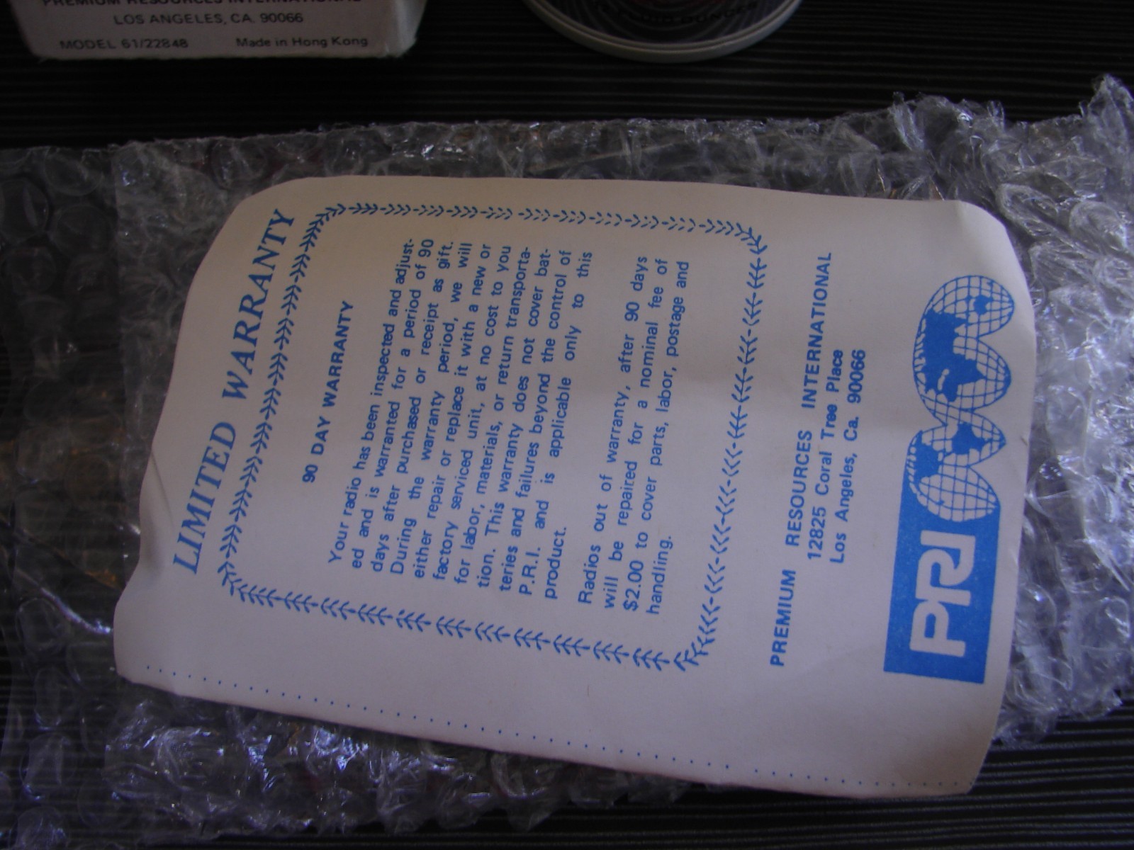 NIB Vintage Coors Beer Can Radio Novelty Am Transistor Radio Working - RARE!