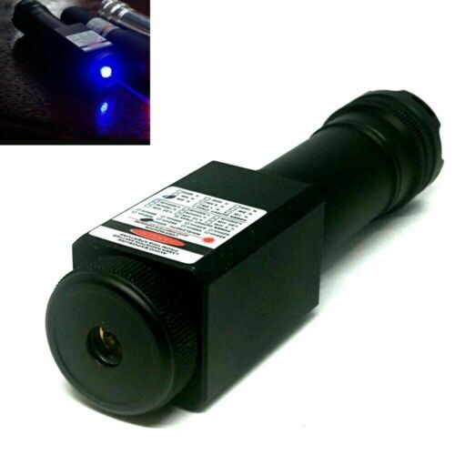 Waterproof 450nm 1mw Blue Laser Module Focusable Dot Spot Diving Flashlight