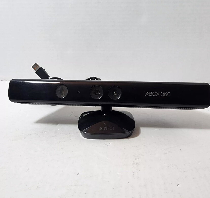 Genuine Microsoft Xbox 360 Kinect Connect Black Sensor Bar