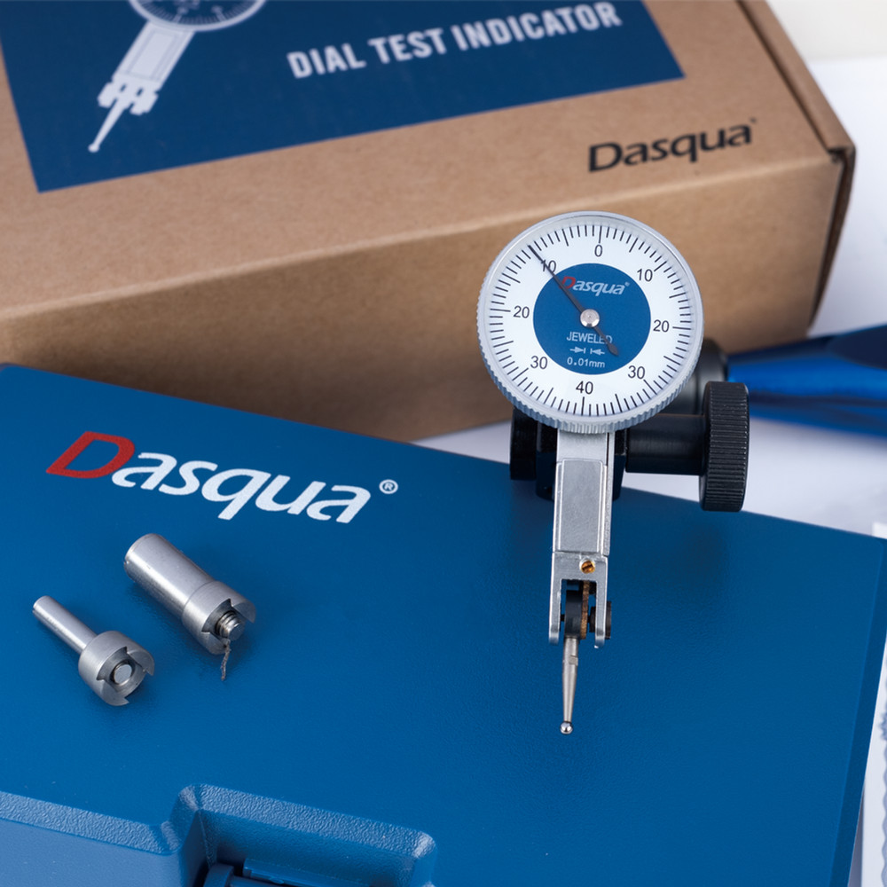 Dasqua 0-0.4mm Test Indicator - 40mm Case - 5221-1140