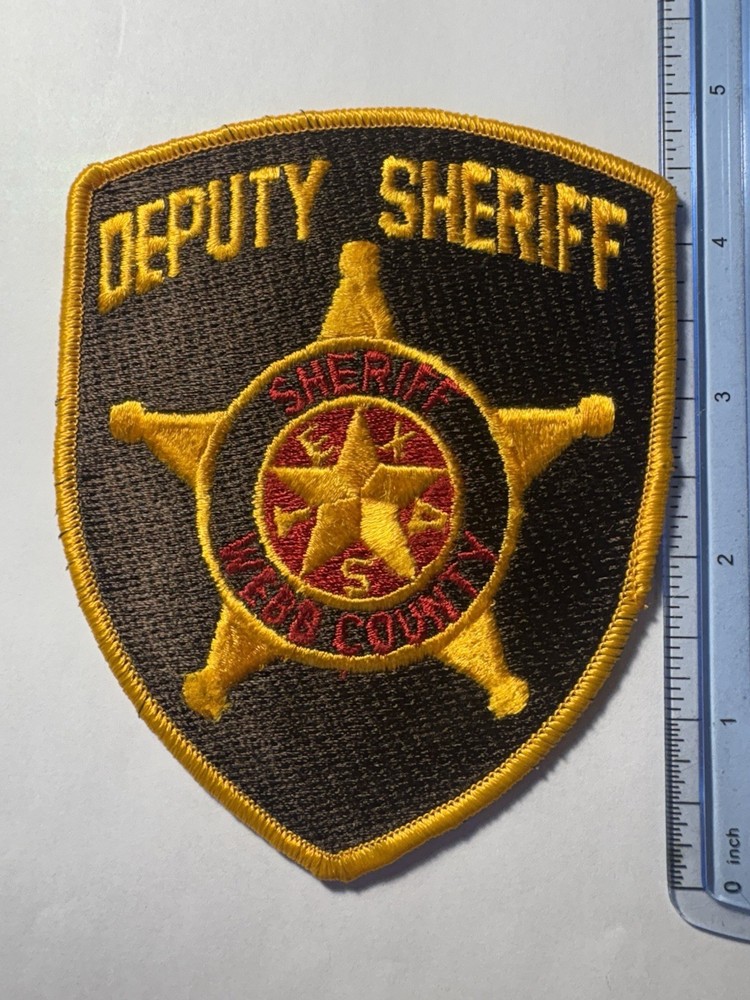 Webb County Texas Deputy Sheriff Patch