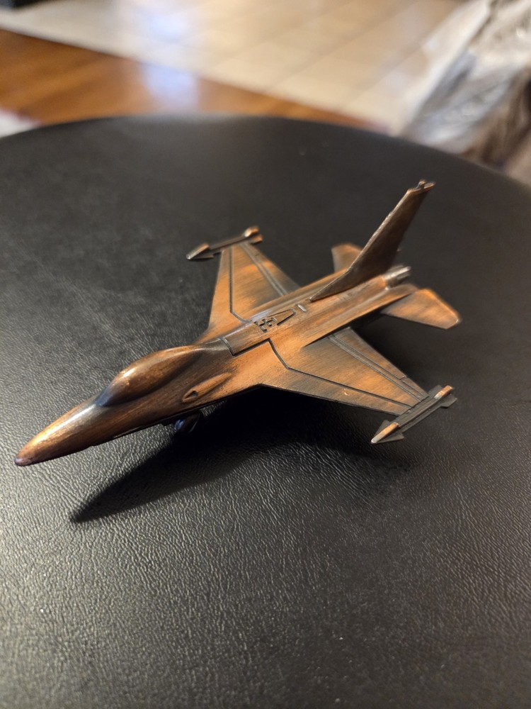 F-18 Hornet Pencil Sharpener Die-cast Copper Colored