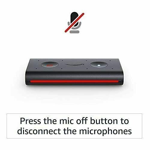 Amazon Echo Auto Smart Assistant Hands Free Speaker with Alexa Black B07VTK654B