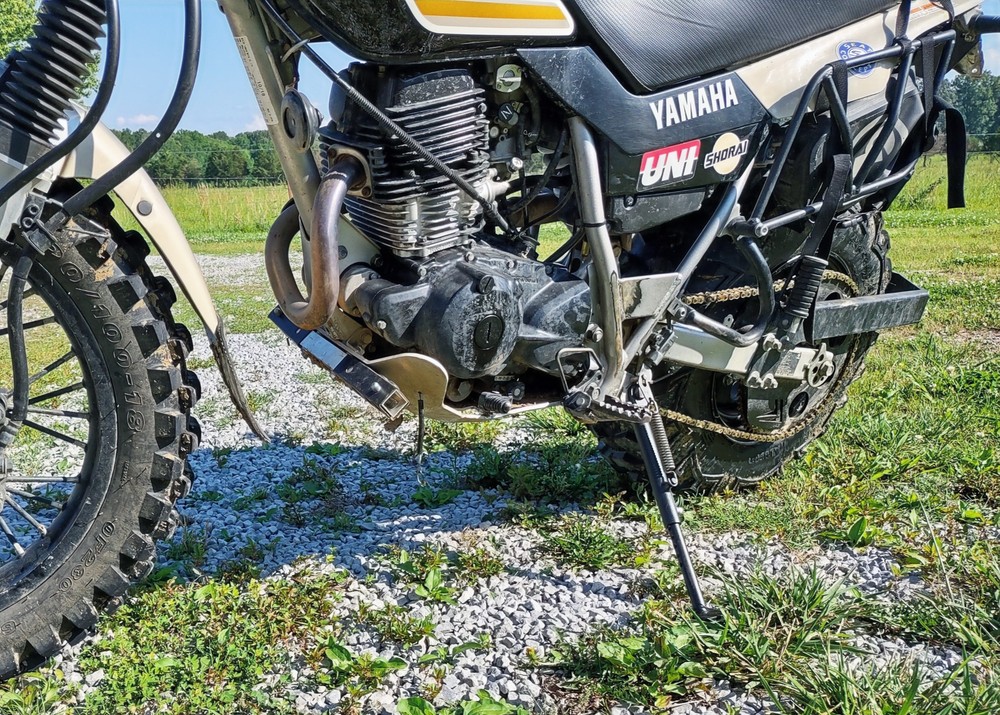 TW200 adjustable -2/+1 kickstand