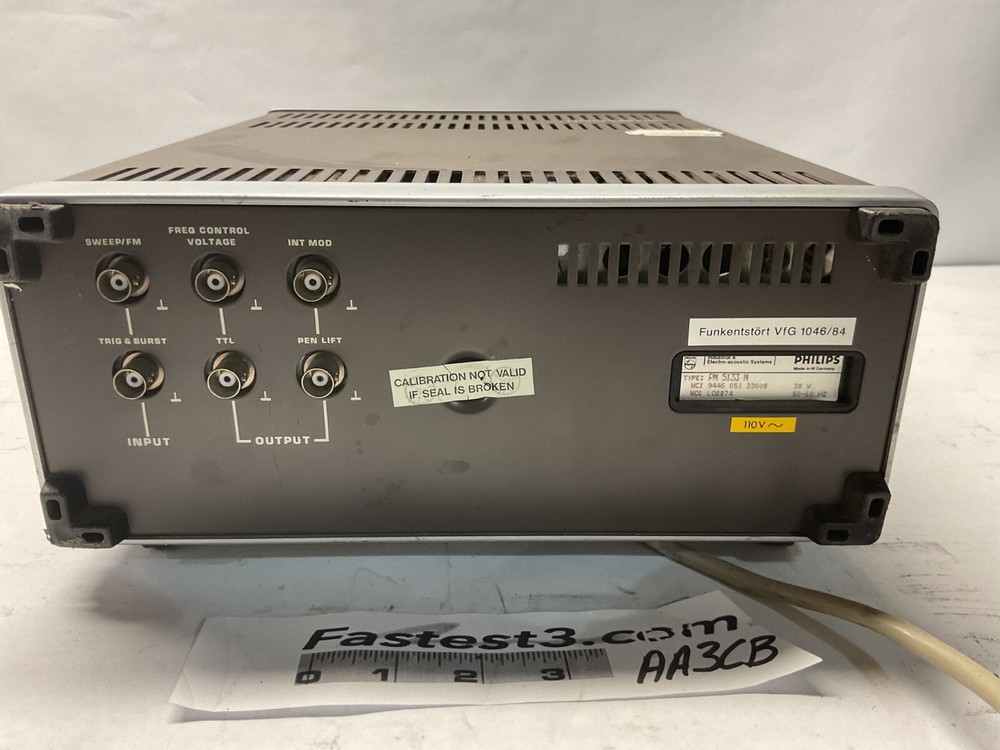 Philips FLUKE PM5133 N Function Generator PM 5133