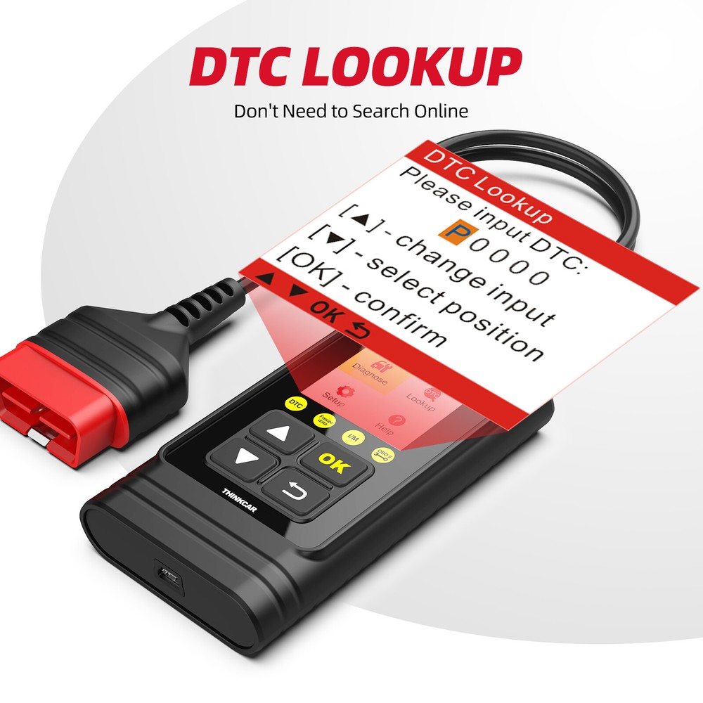 Thinkcar ThinkOBD 100 OBD2 Scanner Car Fault Code Reader Diagnostic Tool US