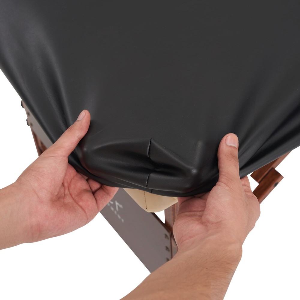 Master Massage Rectangular Universal Fabric Fitted PU Vinyl Leather Ultra-Dur...