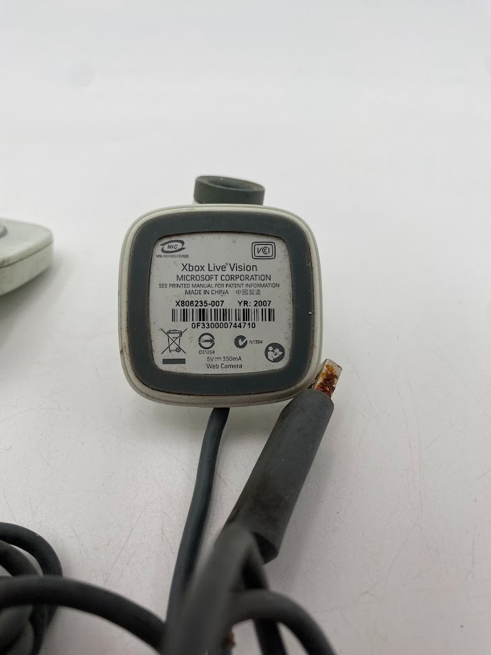 Microsoft Xbox Live Vision Camera Cleaned USB Webcam X 3