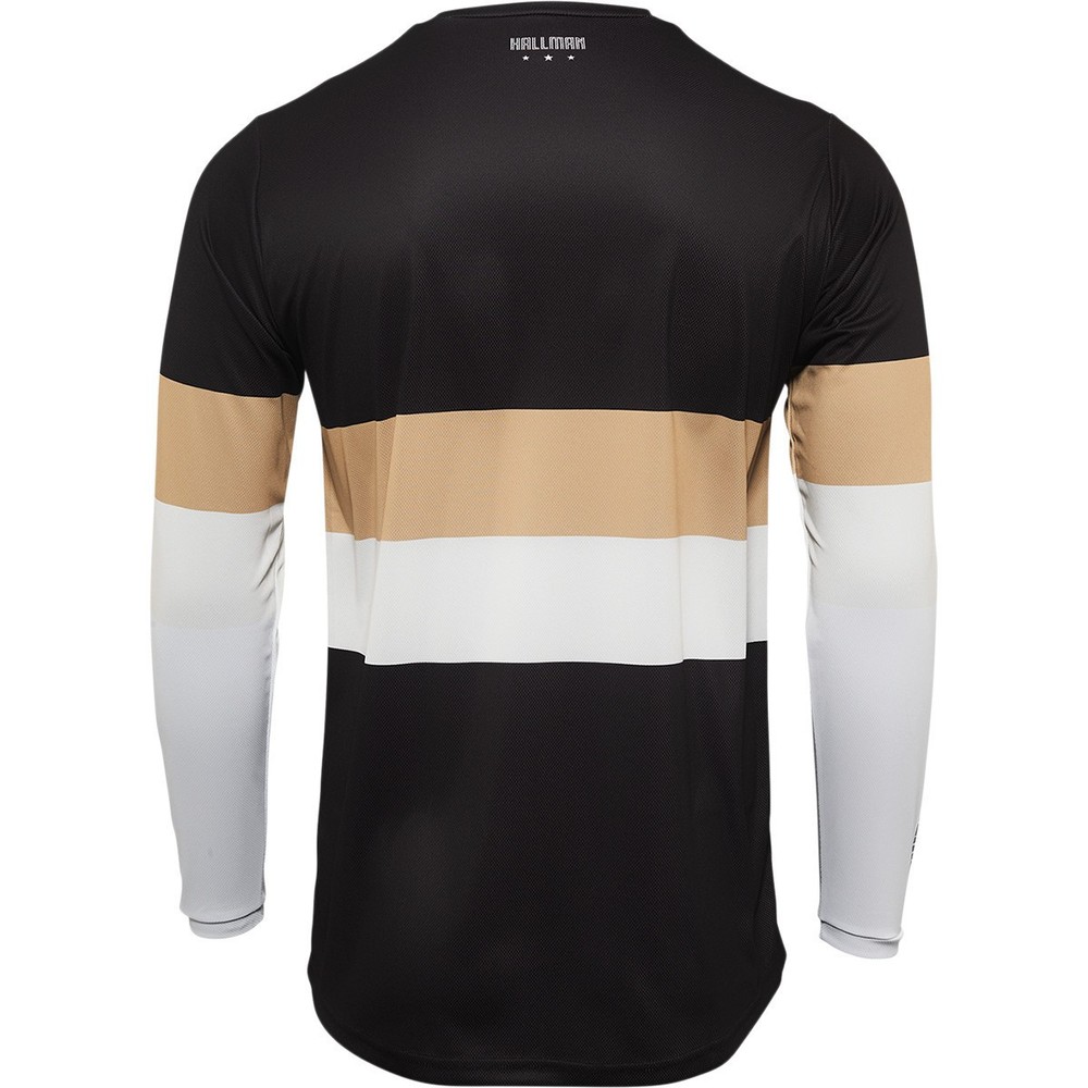 Thor Hallman Differ Draft Jersey, Black/Latte, Off-Road