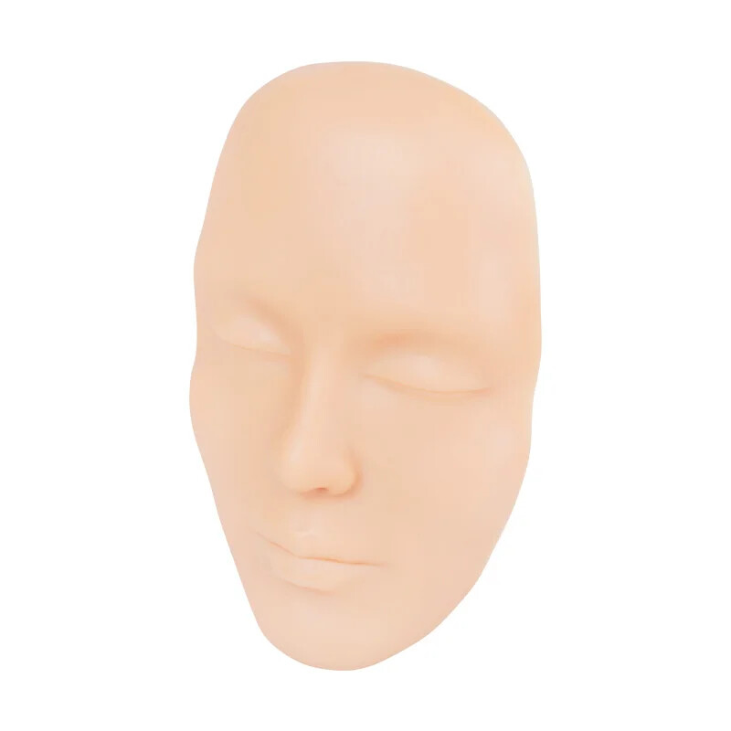 3D Realistic Full Face Medium Light Silicone Skin Permanent Makeup Microblading