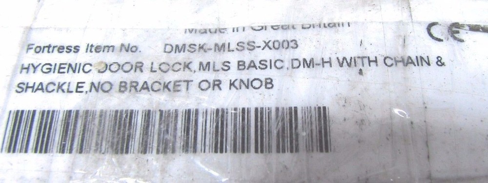 Fortress Interlock DMSK-MLSS-X003 Hygienic Lock MLS Basic DM-H Chain & Shackle