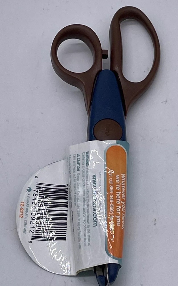 Fiskars 12-921 Paper Edger Colonial Scissors Approximately 6” Long