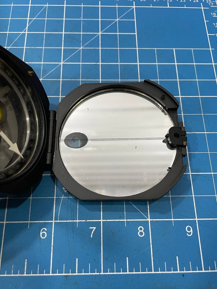 Lutz M2 ARTILLERY COMPASS w/ Leather Case