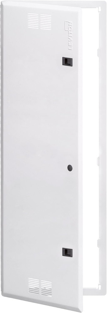 47605-42S 42" Vented Premium Hinged Structured Media Door, White