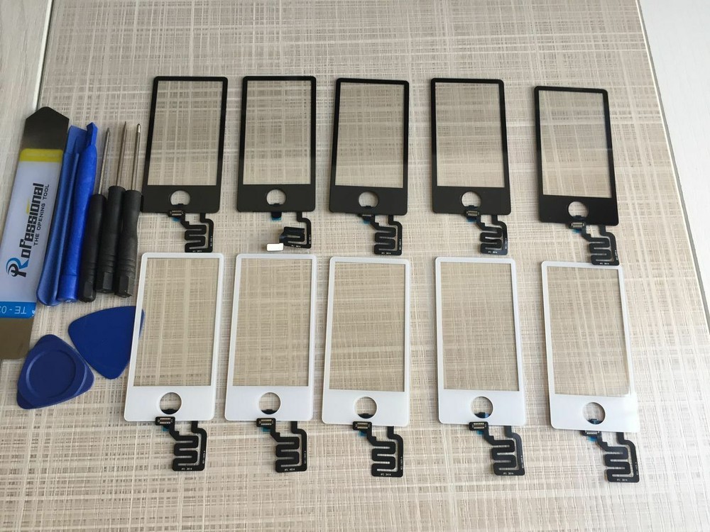 5PCS For iPod Nano 7th Gen A1446 LCD Display Tocuh Screen Digitizer Replacement