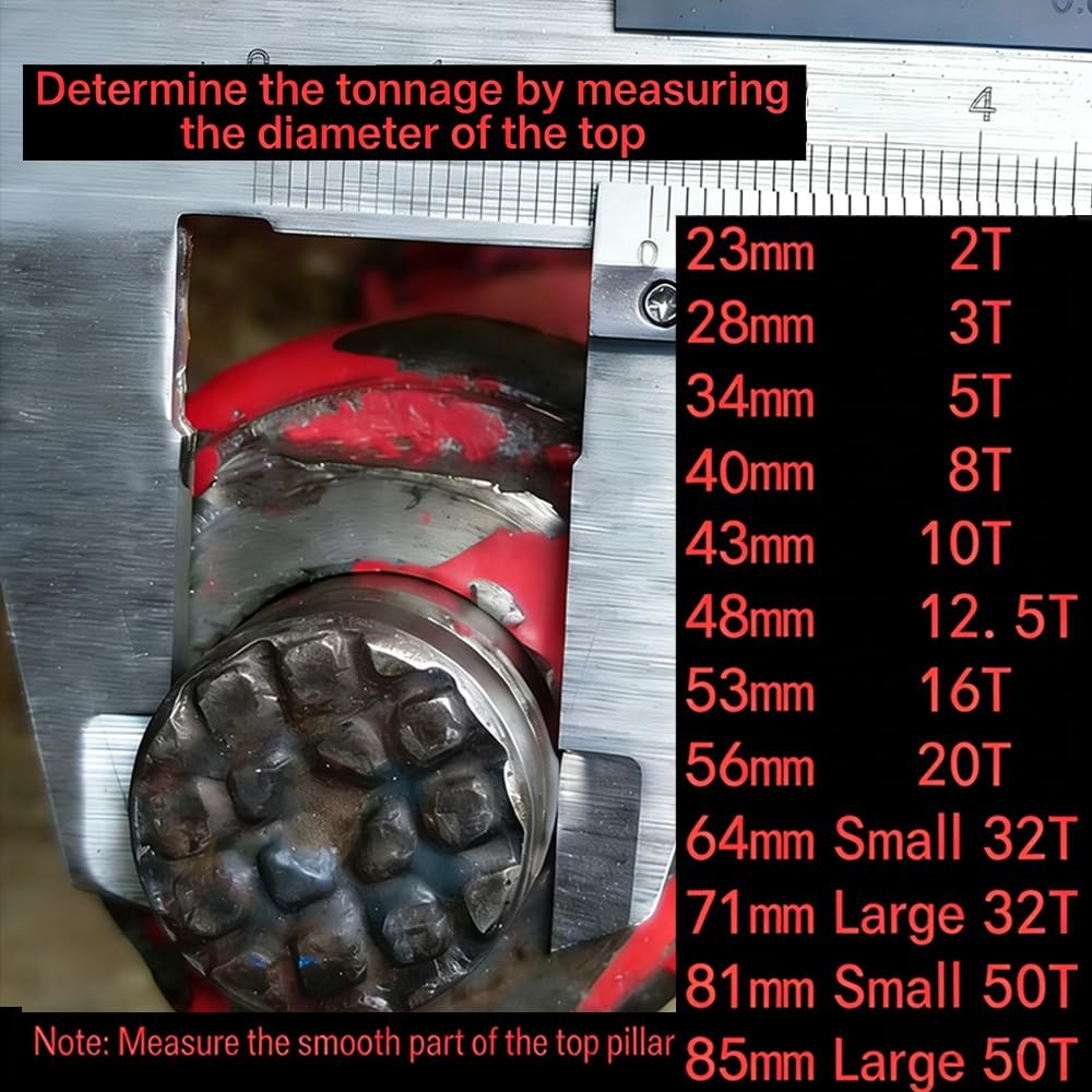 20 Ton Hydraulic Jack Oil Seal Kit Vertical Jack Full Repair Tool Set 20 Ton