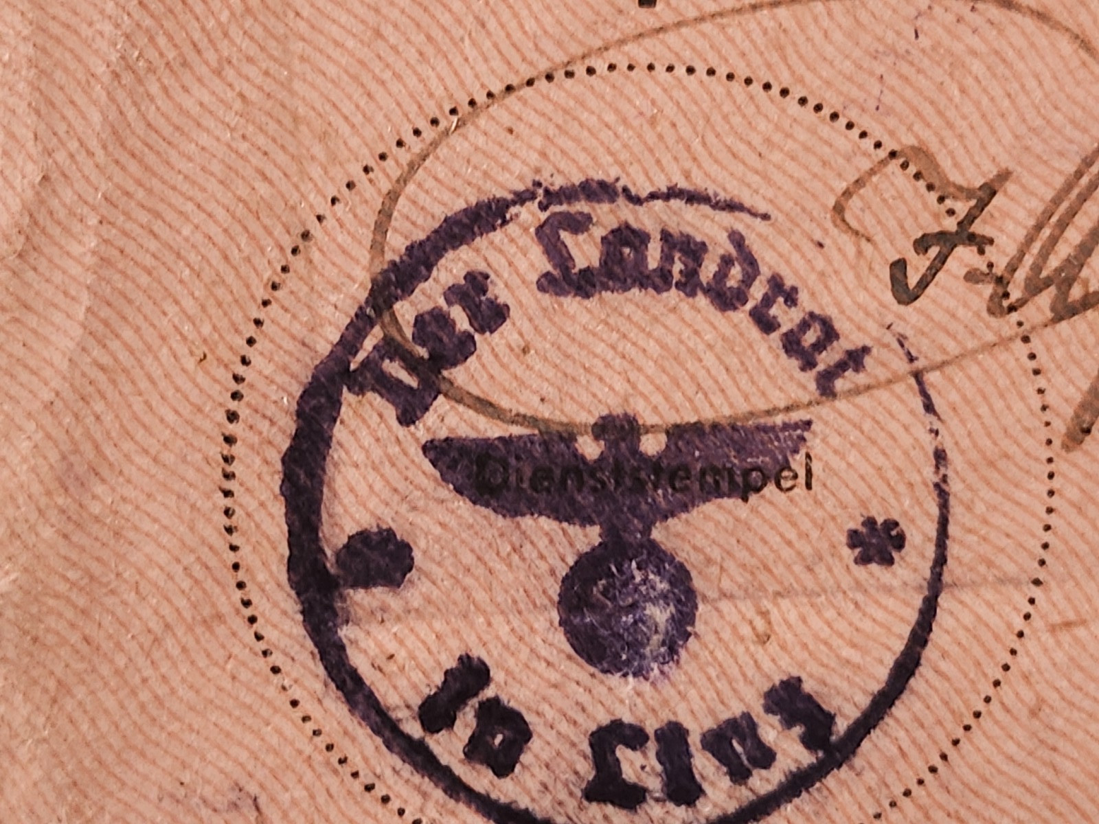 WW2 Germany. Ausmusterungsschein (Discharge Certificate)