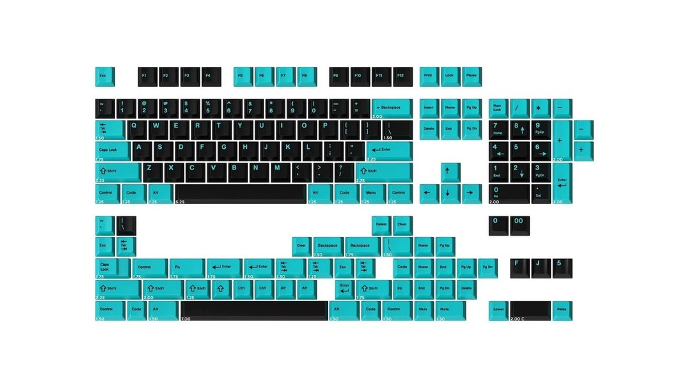 Drop + MiTo GMK Pulse Custom Mechanical Keyboard Keycap Set - 163-keys, Returned