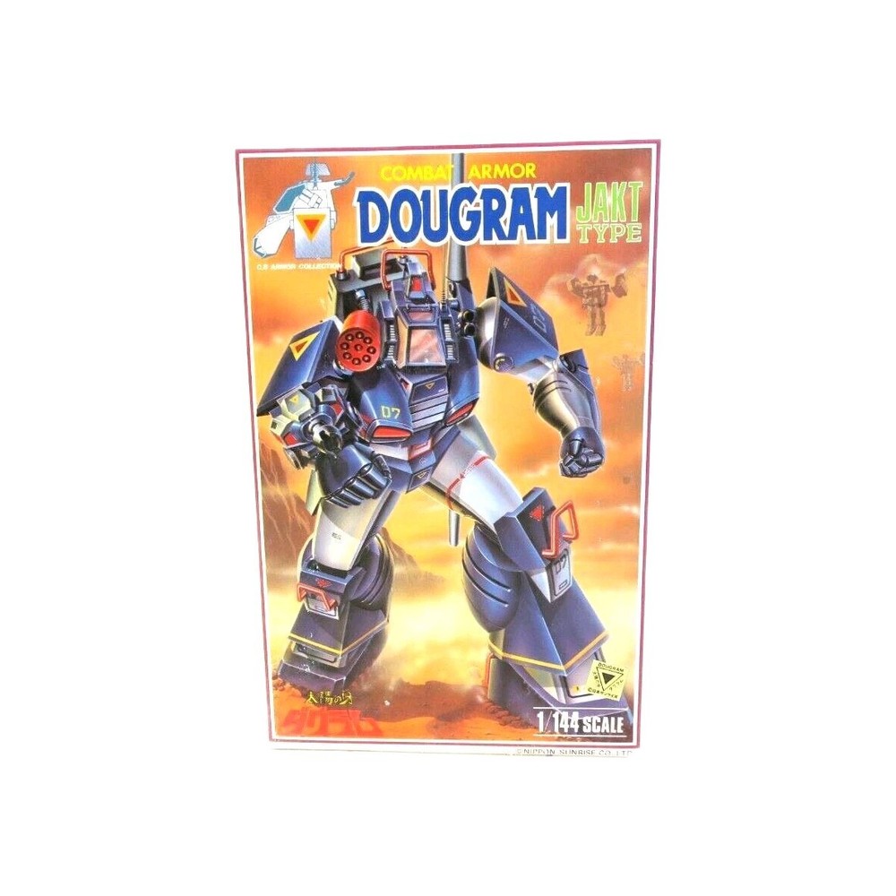 Nitto - Combat Armor Dougram JAKT Type - 1/144 Scale Model Kit (H)