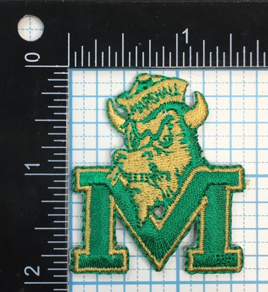 MARSHALL THUNDERING HERD NCAA COLLEGE VINTAGE 1.75" TEAM LOGO PATCH M25
