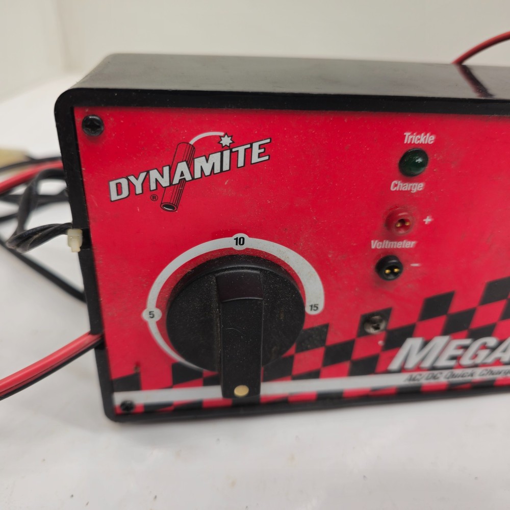 Dynamite Mega 1 AC/DC Quick Charger Trickle/Charge Voltmeter RC Battery Classic