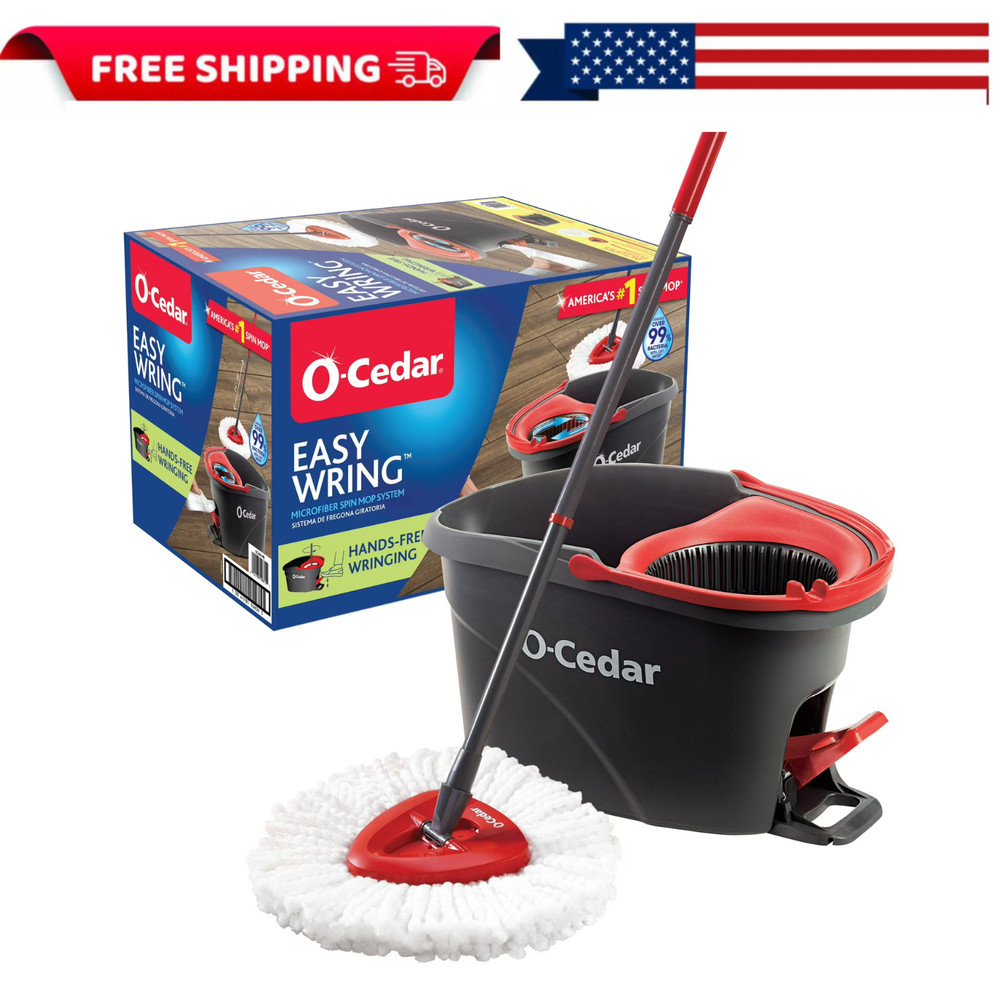 O-Cedar EasyWring™ Spin Mop & Bucket System