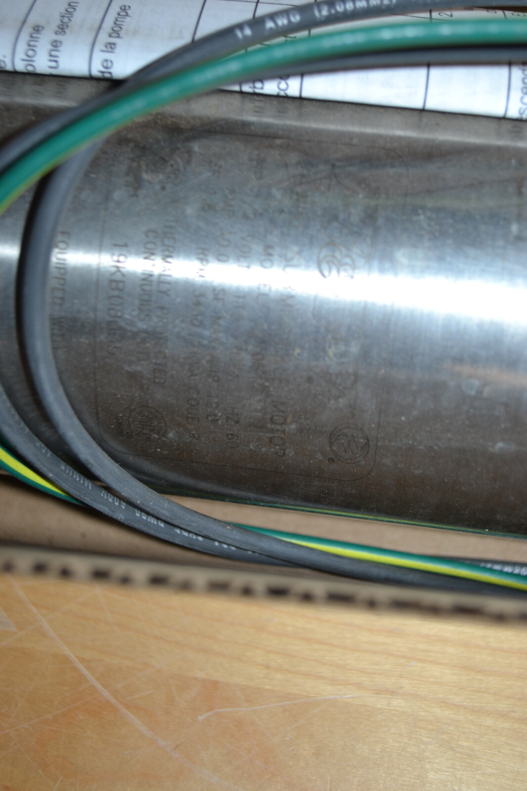 FLINT & WALLING ~ 4F10S05005 ~ Submersible Pump, 1/2HP, 2 Wires, 10 GPM, 1 Phase