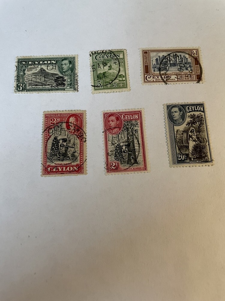 Rare Ceylon Stamps