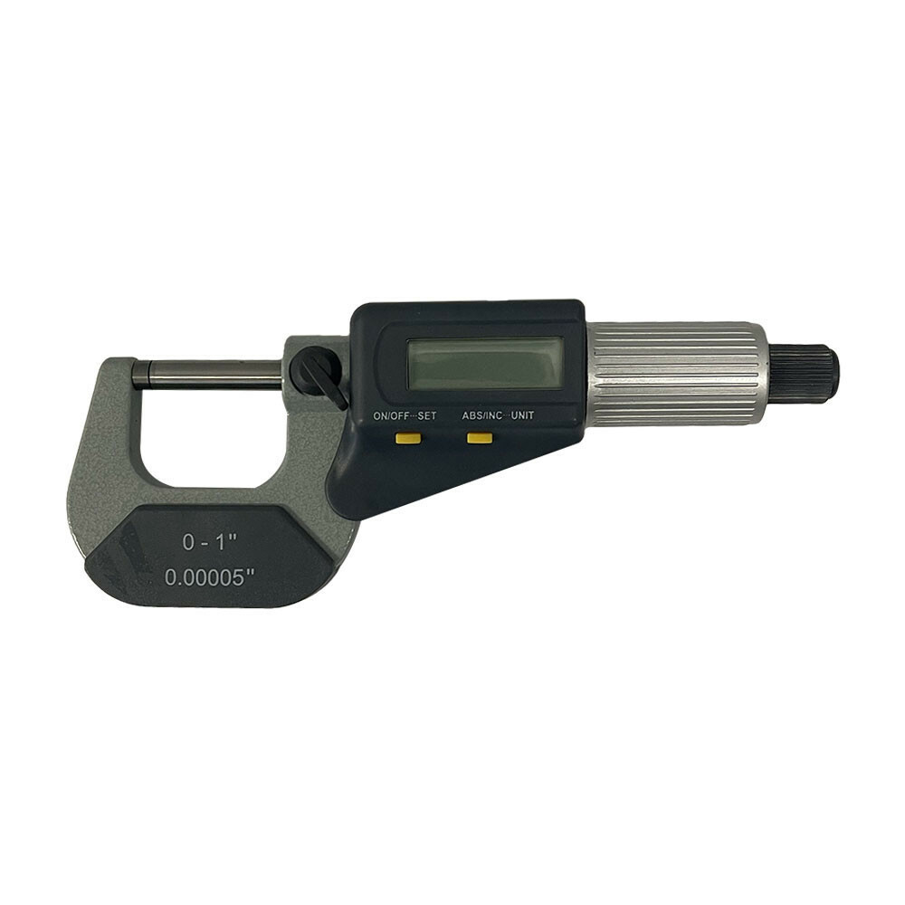 0-1'' Electronic Digital Outside Micrometer Mechanical Tool .00005'' Resolution