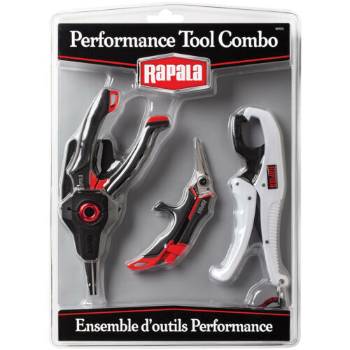 Rapala RPRTC Performance Tool Combo Pack (Pliers, Scissors, Gripper) - NEW