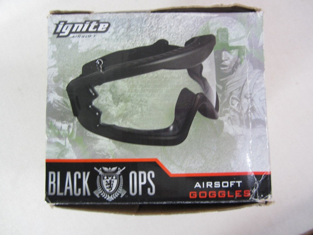 Airsoft Ignite Black Ops Tactical Goggles